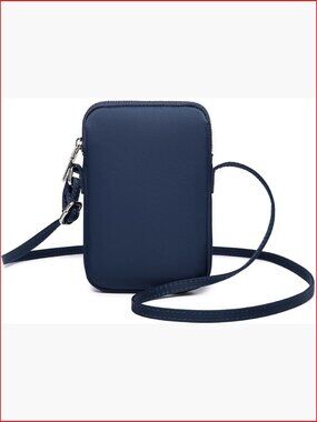 Nylon Small Crossbody Cell Phone Purse with Card Slots